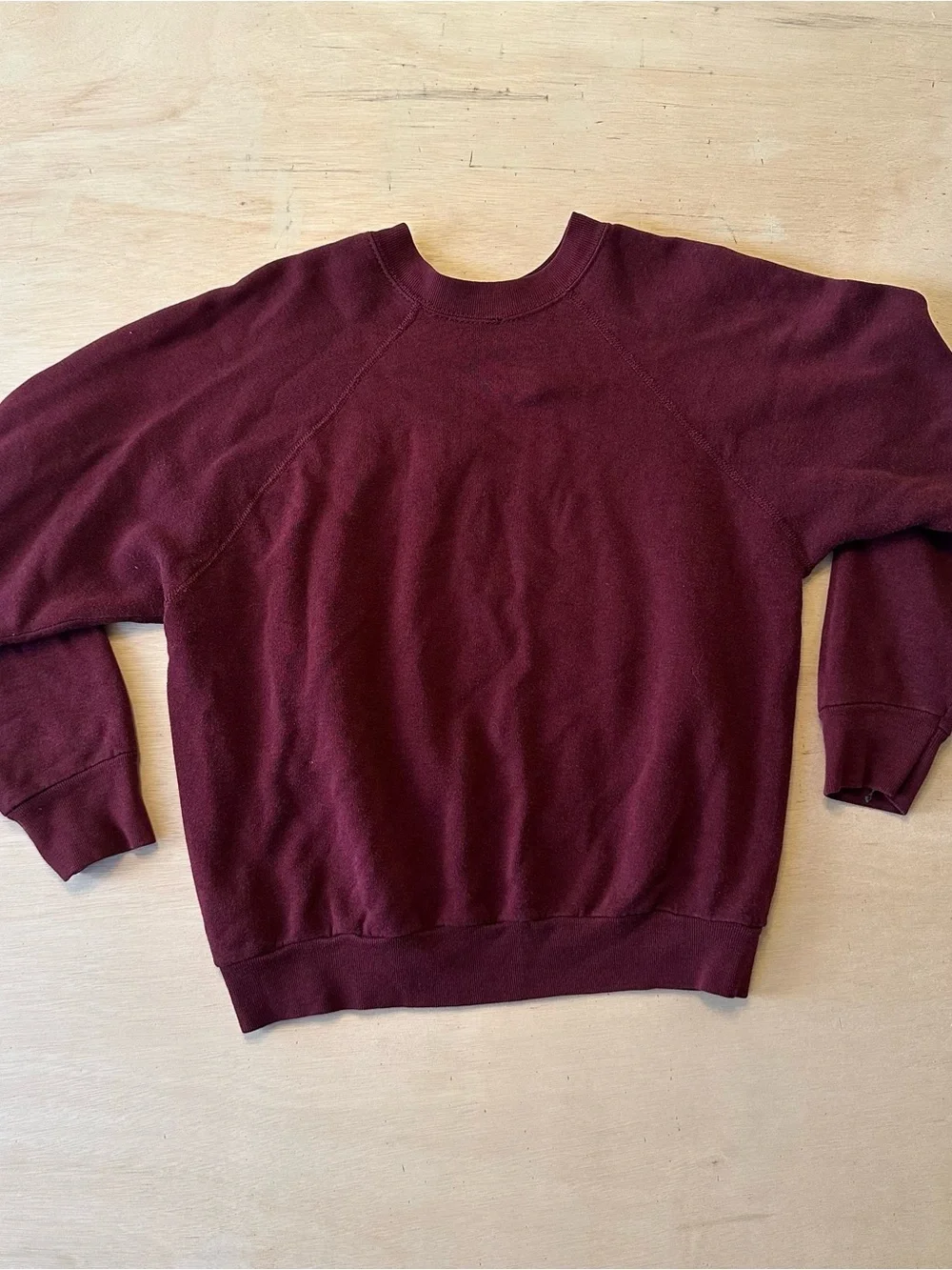 Vintage 80’s LOGO 7 Arizona State University Maroon and Gold Graphic Sweatshirt